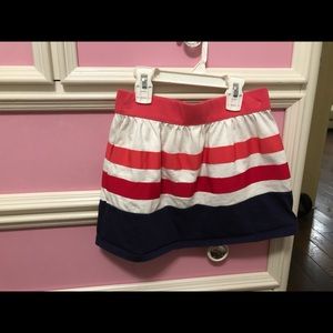 Gymboree girls  strip skirt elastic waist